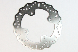 Contour Fixed Brake Rotor Silver, Stainless Steel, 3, nordicamoto.ro