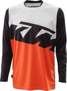 KTM POUNCE póló – narancssárga/fehér/fekete – M-es méret, 1, nordicamoto.ro