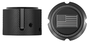 Front Axle Nut Cover Black