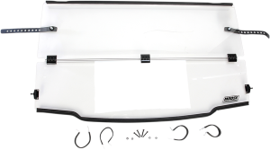 Full Folding Windshield Clear