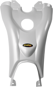Replacement Gas Tank Cover Black, White, 1, nordicamoto.ro