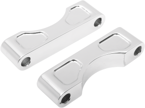 Tire Hugger Front Fender Mounting Block Chrome, 2, nordicamoto.ro