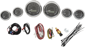 Mvx-8k Series Analog/digital Gauge Kit Black, Gray, 2, nordicamoto.ro