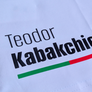 Kenduro Teo23 fehér póló, tervező: Teodor Kabakchiev, M-es méret, 2, nordicamoto.ro
