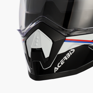 Acerbis Assault Graphic teljes arcú sisak, fehér/fekete, M-es méret, 3, nordicamoto.ro
