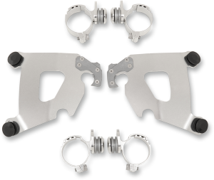 Cafe Fairing Trigger-lock Mounting Hardware Silver