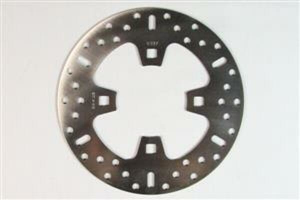 Round D-series Fixed Offroad Brake Rotor Gold, Silver, Stainless Steel, 1, nordicamoto.ro