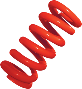 Performance Shock Spring Red