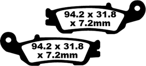 Tt Sport Carbon Fusion fékbetétek, 1, nordicamoto.ro