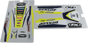 Trim Kit Graphics Blue, White, Yellow, 1, nordicamoto.ro