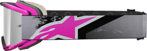 Ochelari Alpinestars Vision 8 Lahnd Gray/Pink/Silver ONE SIZE, 5, nordicamoto.ro
