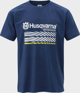Husqvarna Accelerate póló, sötétkék, XXL, 1, nordicamoto.ro