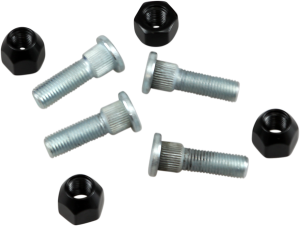 Wheel Stud/nut Kit Silver, 1, nordicamoto.ro