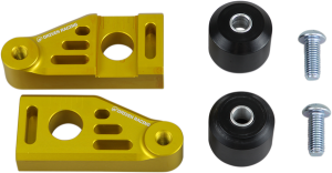Axle Block Sliders Gold