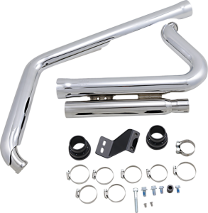 Speedster Short Rpt Exhaust System Chrome, 2, nordicamoto.ro