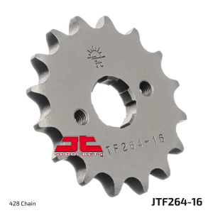 JT SPROCKETS Első lánckerék, természetes színű , nordicamoto.ro