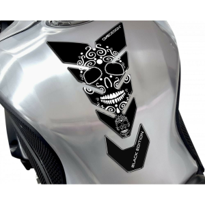 Tankpad OneDesign Black Edition Koponya, többszínű, fehér