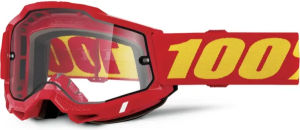 Accuri 2 Enduro motoros szemüveg, piros, nordicamoto.ro