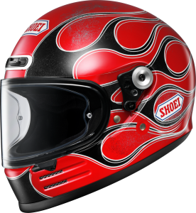 SHOEI GLAMSTER06 BLAST TC-1 teljes arcú bukósisak, piros/fehér