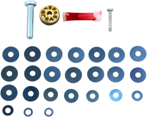 Steering Damping Gold Valve Kit Gold, 1, nordicamoto.ro
