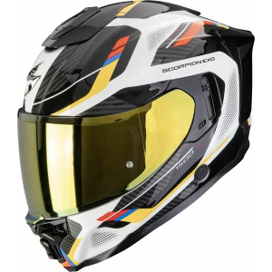 SCORPION EXO-1500 AIR SLEEK XL teljes arcú bukósisak, fekete/piros, 5, nordicamoto.ro