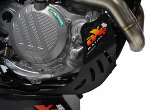 AXP Racing motorvédő a KTM EXC-F 450/500 négyütemű modellekhez (2017–2023), fekete, 3, nordicamoto.ro