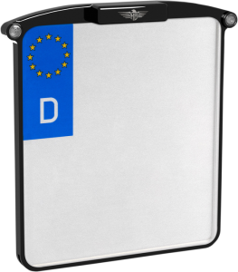 License Plate Holder Nano Red, Yellow