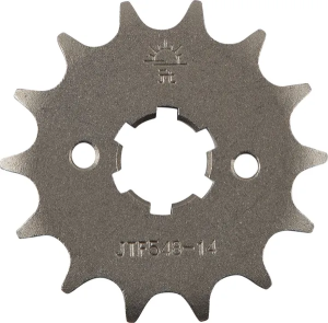 JT SPROCKETS ellen tengely elülső lánckerék, természetes színű , nordicamoto.ro