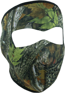 Full Mask Forest Camo Black, Brown, Gray, Green