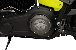 Scorpion Derby Cover Black, Powder-coated, 1, nordicamoto.ro