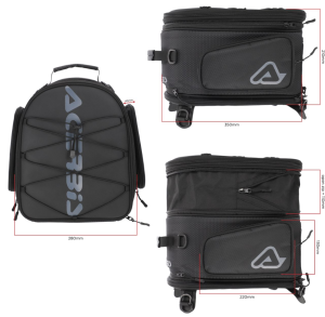 Acerbis Grand Tour 25L fekete hátizsák, 2, nordicamoto.ro