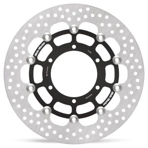 Halo sorozatú úszó rotor, fekete, rozsdamentes acél
