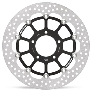 Halo sorozatú úszó rotor, fekete, rozsdamentes acél, 1, nordicamoto.ro