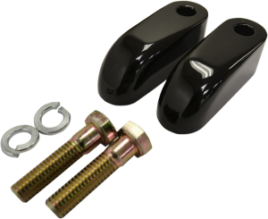 Handlebar Riser Pullback Extension Kit Black