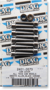 Socket-head Bolt Set Black Chrome, 1, nordicamoto.ro
