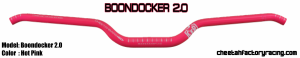 CFR Boondocker kormány 2.0, élénk rózsaszín, nordicamoto.ro