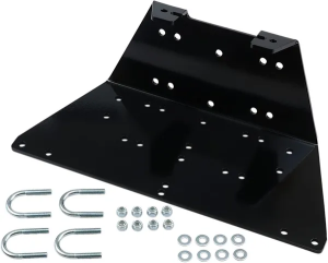 Winch Mount Mud Utv Kaw Black, 1, nordicamoto.ro
