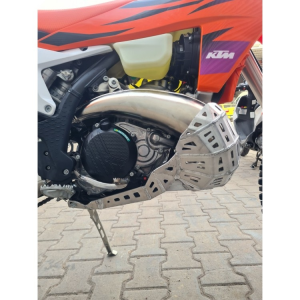 Motorvédő alumínium rezonátorvédővel KTM/Husqvarna/GasGas 250/300 TBI modellekhez, 2, nordicamoto.ro