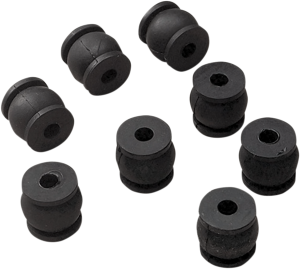 Floorboard Isolation Dampers Black