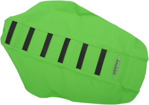6-rib Gripper Seat Cover Green, 2, nordicamoto.ro