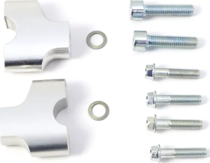 Sm-mc Lower Handlebar Clamps Silver, Anodized, 1, nordicamoto.ro