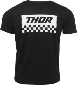 Youth Checkers T-shirt Black M, 2, nordicamoto.ro