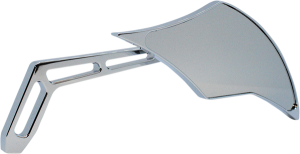Billet Aluminum Mirrors With Clear Glass Silver, 2, nordicamoto.ro
