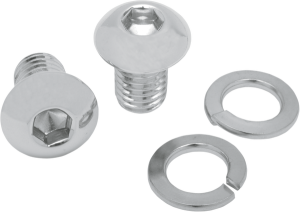 Chrome Seat Bolts And Mounting Nuts Chrome, 1, nordicamoto.ro