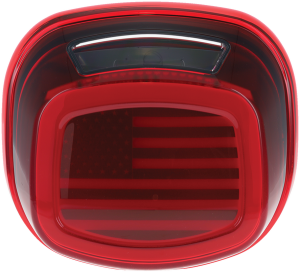 Tracer Us Flag Led Taillights Red, 1, nordicamoto.ro