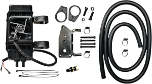 Vertical Frame-mount Fan-assisted Kit Black, 1, nordicamoto.ro