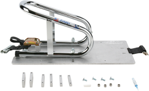 Removable E-track Chock Chrome