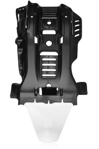 Acerbis Husqvarna TE 250/300 20–23, Gasgas EC 250/300 21–23 motorvédő, fehér/fekete, 5, nordicamoto.ro
