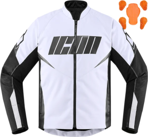 Geaca Textila Icon Hooligan Black/White