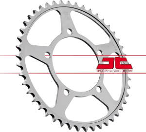 JT SPROCKETS Acél hátsó lánckerék, természetes felületű, 2, nordicamoto.ro